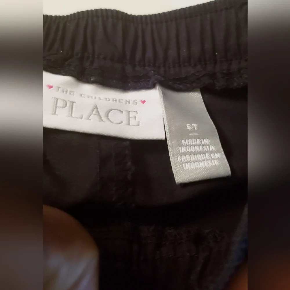 The Children's Place Black Drawstring Shorts